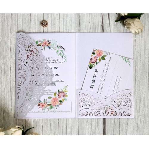 New Wedding Card Business Invitation Card Laser Cut Annual Invitation Holiday  Card